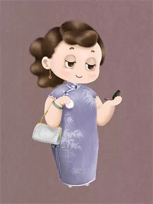 空手回娘家大包小包的离开图