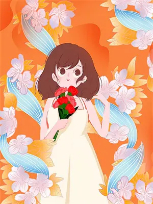 妈妈，为我补上那束花