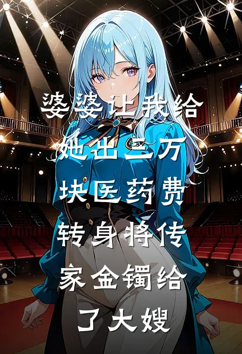 婆婆让我给她出三万块医药费，转身将传家金镯给了大嫂