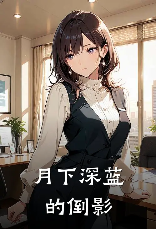 月下深蓝的倒影