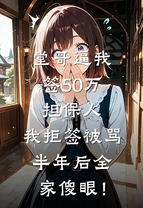 堂哥逼我签50万担保人，我拒签被骂，半年后全家傻眼！