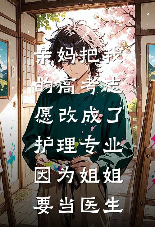 亲妈把我的高考志愿改成了护理专业，因为姐姐要当医生