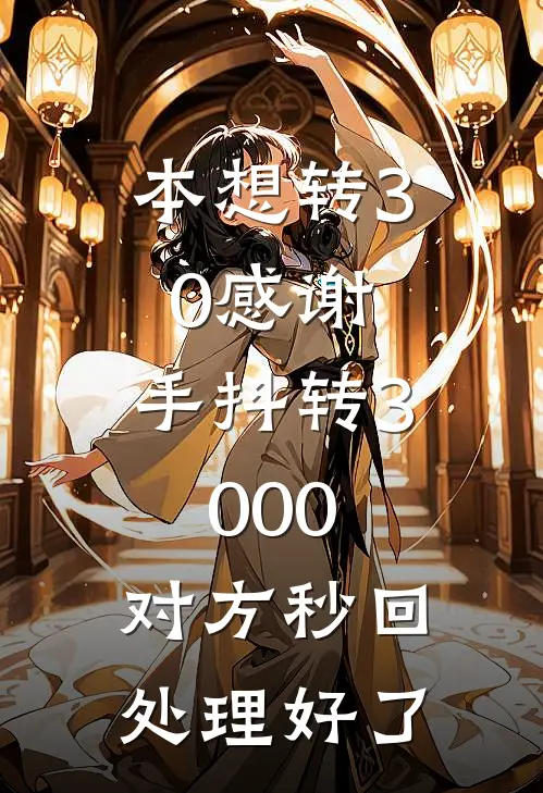 本想转30感谢，手抖转3000，对方秒回：处理好了(周莉王强)最新好看小说_无弹窗全文免费阅读本想转30感谢，手抖转3000，对方秒回：处理好了周莉王强